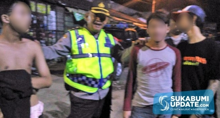 Polisi Tangkap Sopir Angkot Berkendara Sambil Mabuk di Cibadak Sukabumi