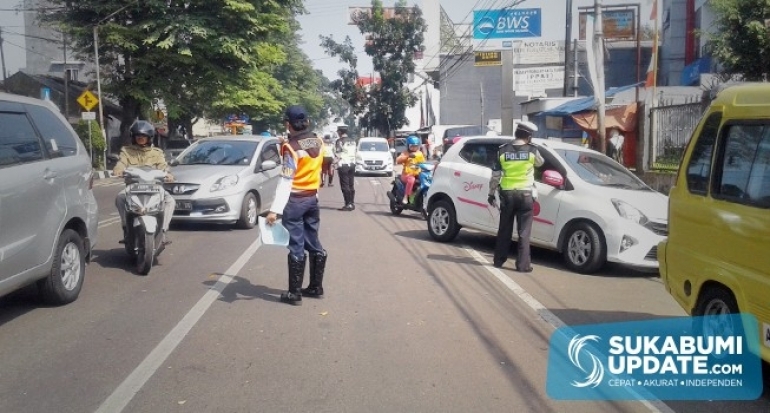 Tiga Hari Operasi Terpadu, Satlantas Polres Sukabumi Kota Jaring 359 KTMDU