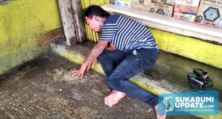 Geger ! Pria Mabuk Resahkan Warga Cibadak Kabupaten Sukabumi