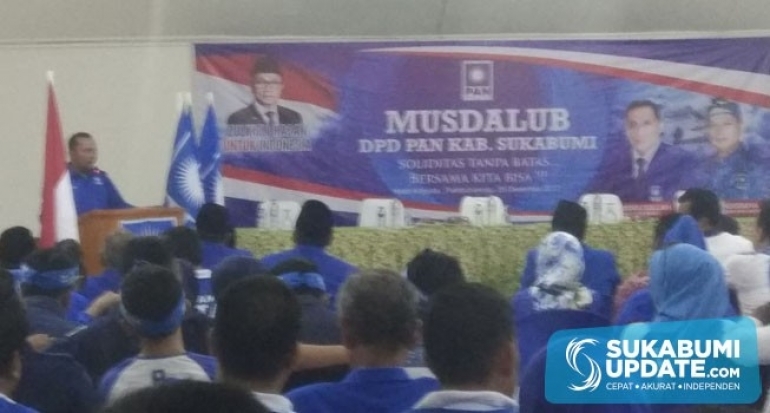 Eks Ketua DPD, Instruksikan Kader PAN Sukabumi Dukung Pemerintahan Marwan-Adjo