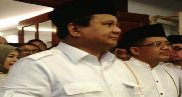 Prabowo : Kami Persembahkan yang Terbaik Kepada Rakyat
