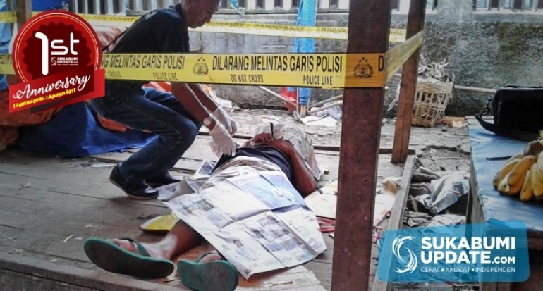Kelelahan, Dedi Warga Siliwangi Kota Sukabumi Meninggal Diatas Tumpukan Belanja