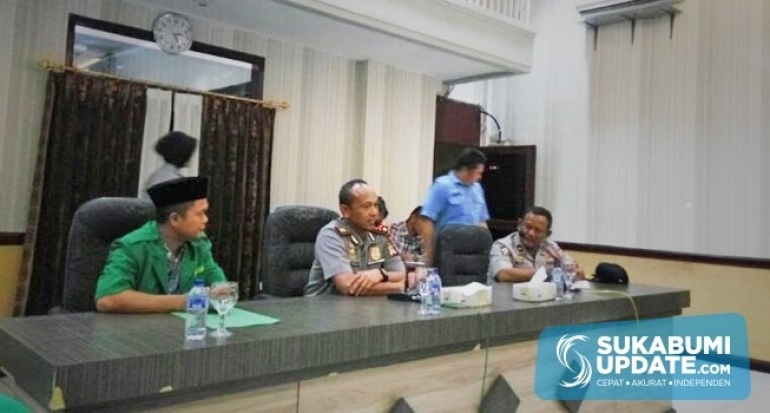 Kapolres Sukabumi: Informasi Tentang HTI dari GP Ansor Perlu Dianalisa