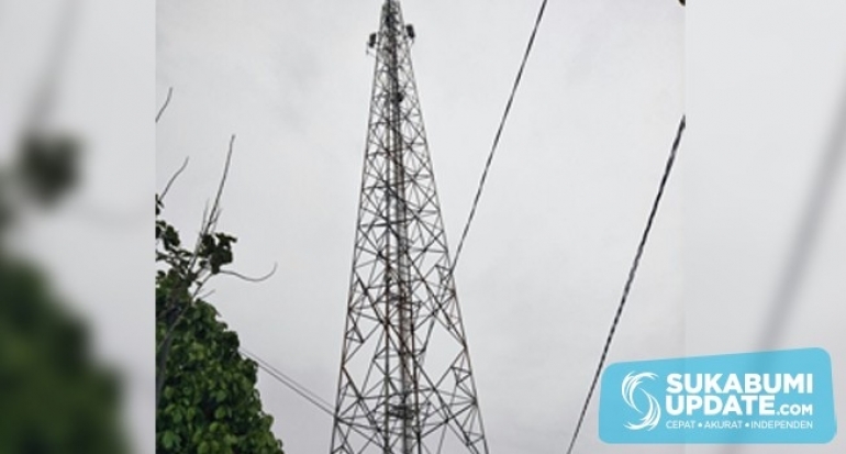 Tower Provider Indosat Resahkan Warga Jampang Tengah Kabupaten Sukabumi