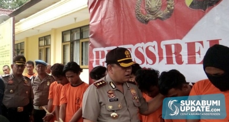 Dua Pelaku Penyalahgunaan Obat Terlarang Diamankan Mapolres Sukabumi