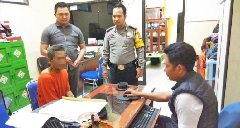 Ngaku ke Polisi, Ayah Tusuk Anak Tiri di Cicurug Sukabumi Gara-gara Mati Lampu