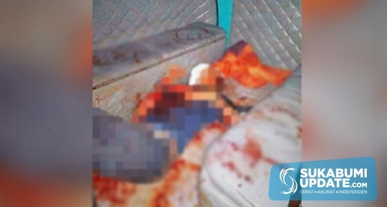 Sadis, Warga Cibatu Kabupaten Sukabumi Tewas Penuh Luka Tusuk