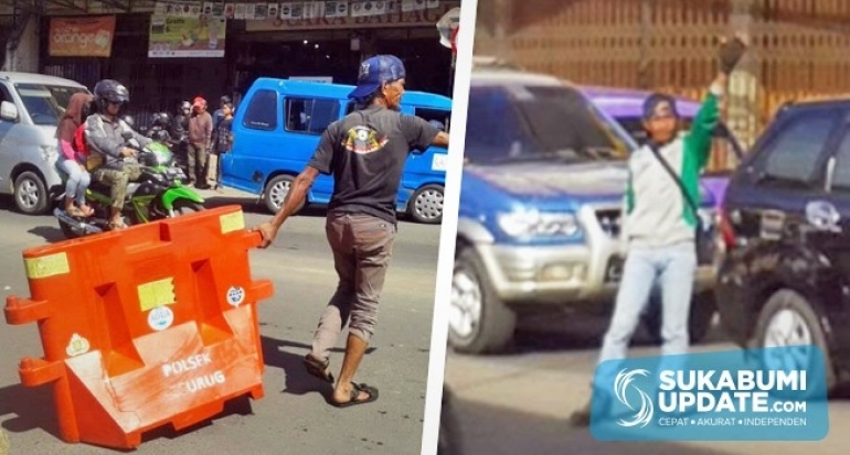 Polres Sukabumi Janjikan Penghargaan untuk Pedagang Tisu Bantu Polantas Cicurug