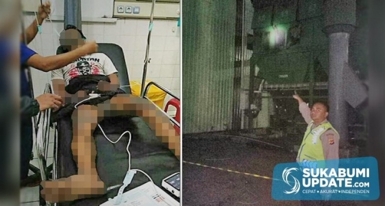 Nahas, Pekerja Terbakar di Pabrik SCG Jalan Palabuhan II Gunungguruh Sukabumi