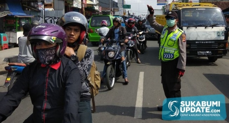Arus Lalin Cicurug Kabupaten Sukabumi, Padat