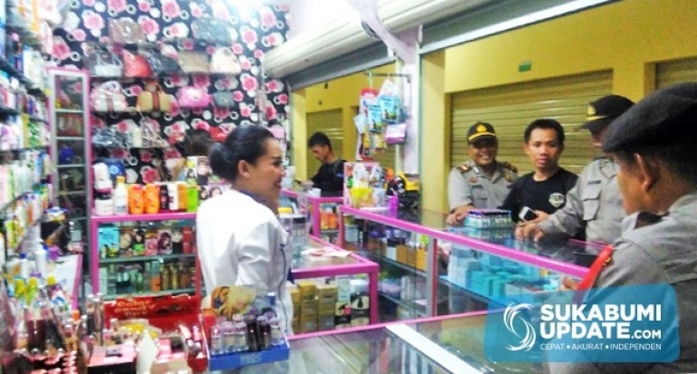 Albothyl Dilarang, Polisi Sambangi Toko Obat di Pasar Cibadak Sukabumi
