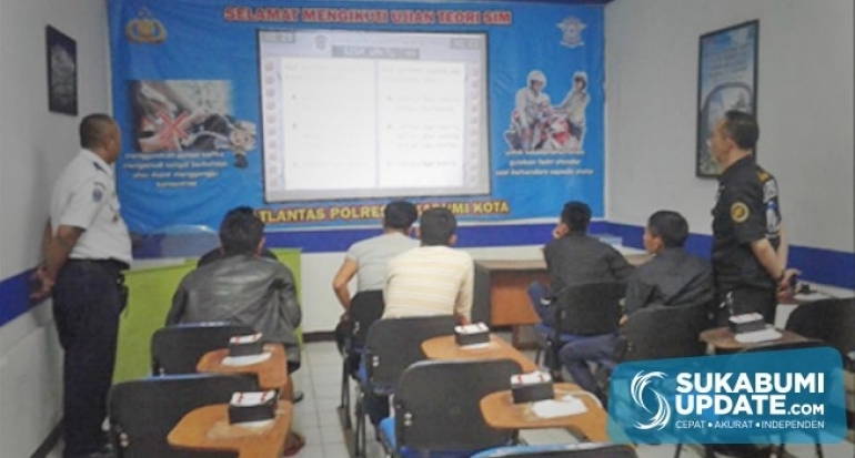 Sopir Angkot Ikuti Pemilihan Pengemudi Teladan di Polres Sukabumi Kota