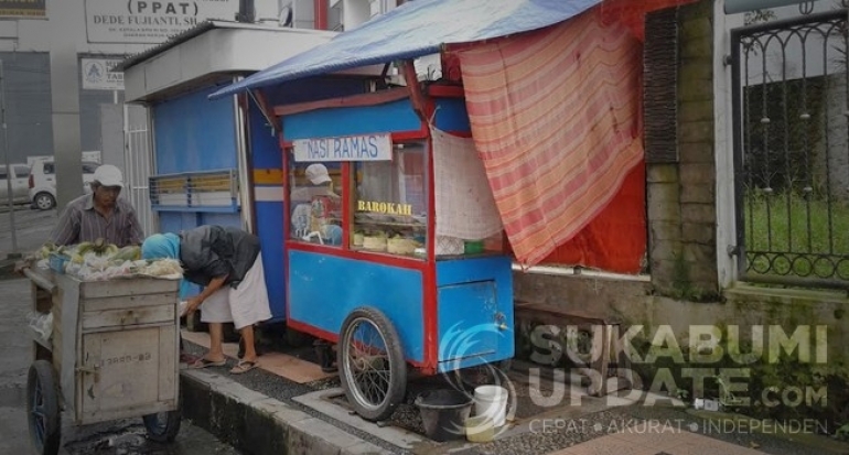 Pilih Bertahan, Pedagang Eks Terminal Sudirman Kota Sukabumi