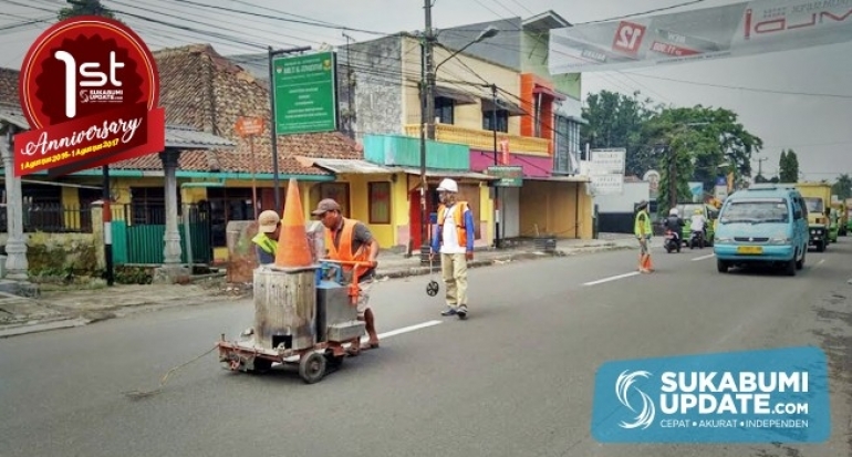 Info Arus Lalin Cisaat Kabupaten Sukabumi 13.50 WIB