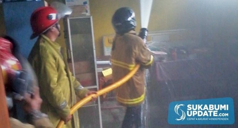 SDN 1 Parungkuda Kabupaten Sukabumi Hangus Dilalap Si Jago Merah