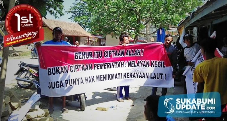 Surat Izin Tak Keluar, Nelayan Kabupaten Sukabumi Gagal ke Istana