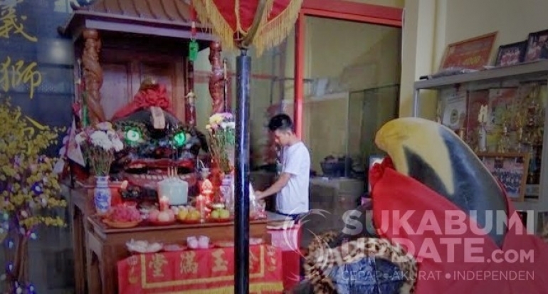 Malam Ini Ada Atraksi Barong Liong di Kota Sukabumi