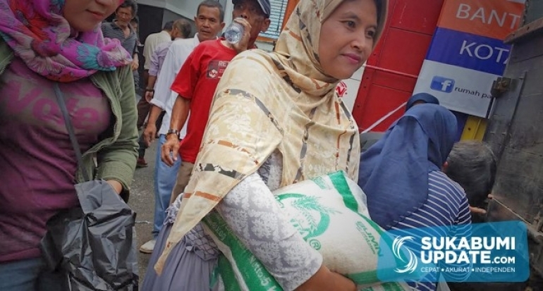 Sumeringah, Penerima Bantuan Pangan Nontunai di Kota Sukabumi