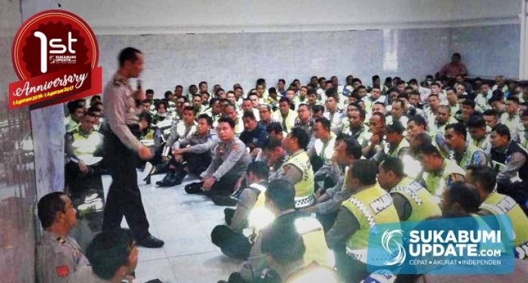Hadapi Malam Takbiran, Polres Sukabumi Kota Gelar Simulasi TFG