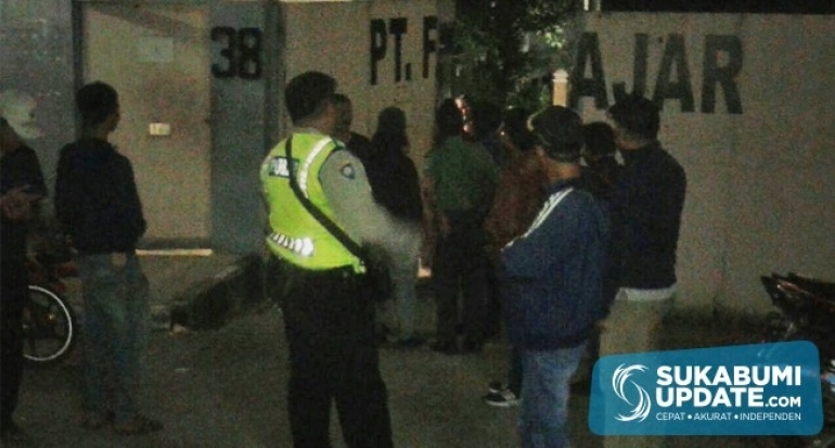 Perusahaan Garmen di Parungkuda Didemo Warga Pondokkaso Landeuh Kabupaten Sukabumi