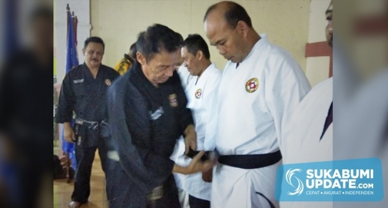 Ratusan Atlet Karate Gelar Latihan Bersama di Cicurug Kabupaten Sukabumi