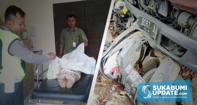 Warga Bojonggenteng Kabupaten Sukabumi Tewas Ditabrak Truk LPG