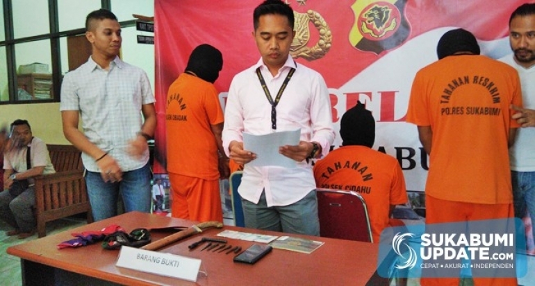 Kasat Reskrim Polres Sukabumi: Dua Orang Merupakan Residivis