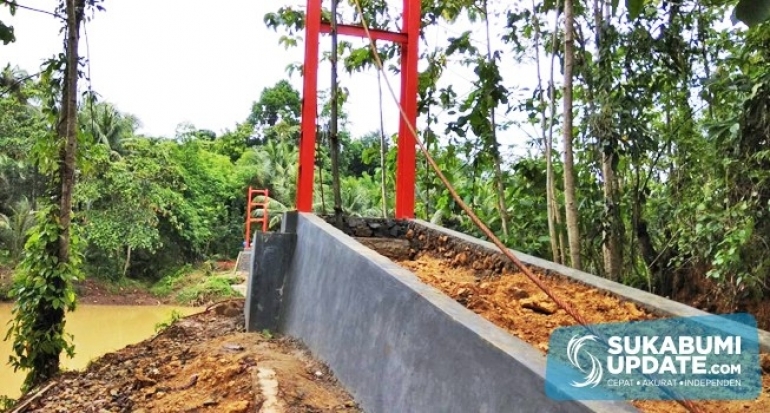 Jembatan Cibelengbeng Ciracap Dibangun Tanpa Papan Nama Proyek, Kok Bisa?