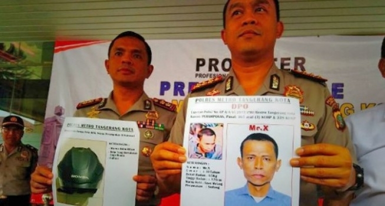 Teman Penembak Italia Chandra Menyerahkan Diri kepada Polisi