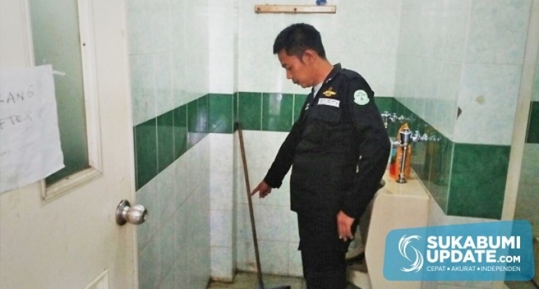 Polisi Olah TKP Penemuan Bayi di Cibadak Kabupaten Sukabumi