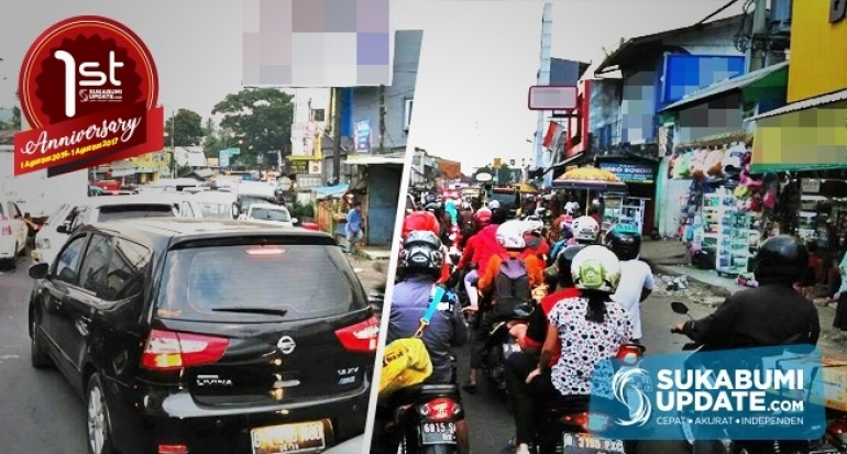 Info Lalin Cibadak Kabupaten Sukabumi Jumat Pukul 17.30 WIB