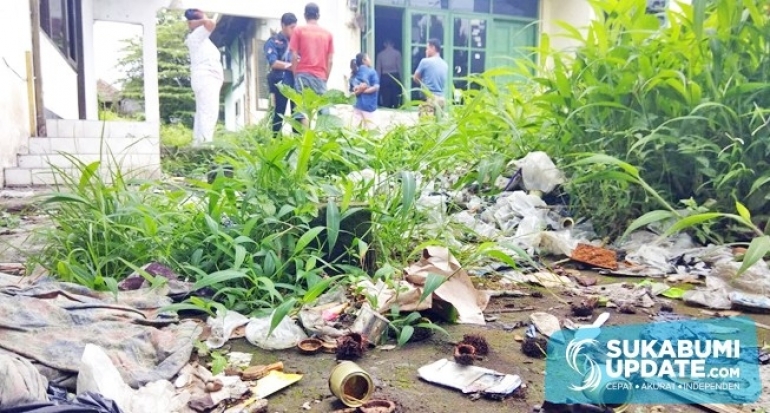 Pengamen Tewas, Kaleng Lem Aibon Berserakan di Rumah Kosong Jalan Otista Kota Sukabumi