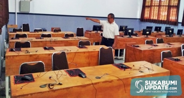 Polisi Selidiki Pembobolan Lab Komputer SMKN 1 Gunung Guruh Sukabumi