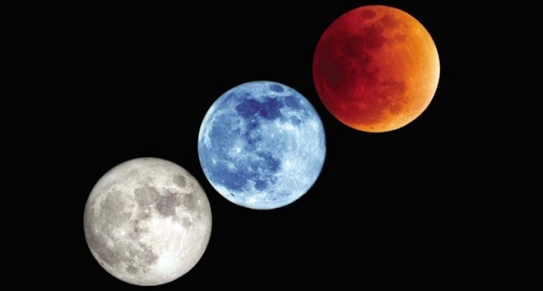 Gerhana Bulan 2018, Super Blue Blood Moon Terlihat di Jakarta