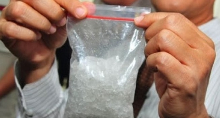 Polsekta Tangkap Pembawa Sabu-Sabu Depan Pasar