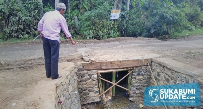 Proyek Terkesan Asal-asalan, Masyarakat Kalibunder Kabupaten Sukabumi Kecewa
