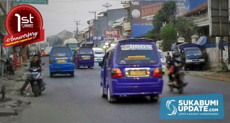 Info Arus Lalin Cicurug Kabupaten Sukabumi 18.45 WIB