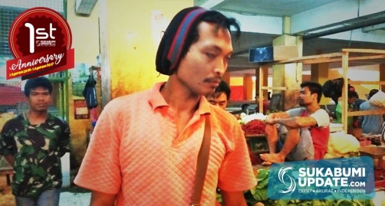 Pedagang Pasar Nyaris Jadi Korban Begal di Santiong Nagrak Kabupaten Sukabumi