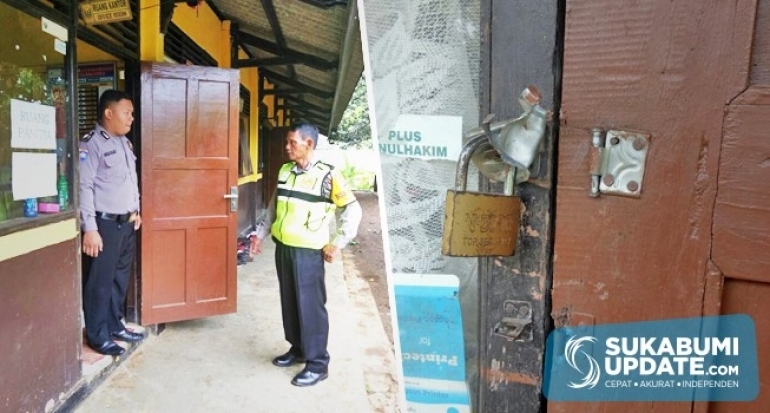 Dibobol Maling, SD Negeri VIII Cibadak Kabupaten Sukabumi Rugi Jutaan Rupiah