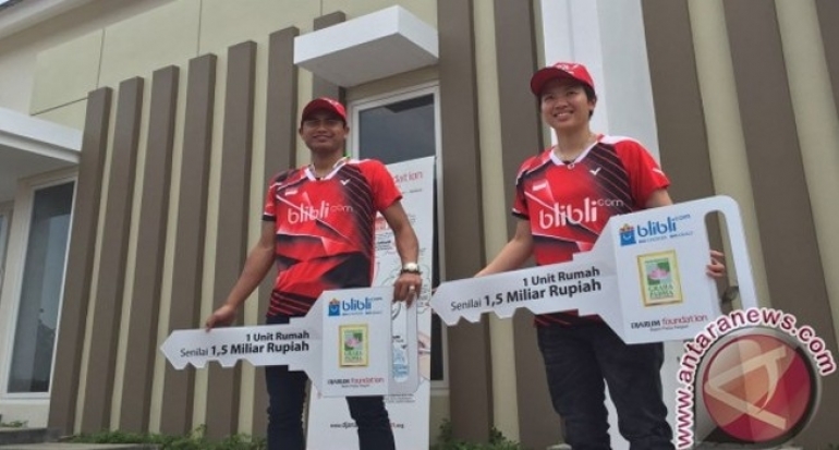 Tontowi/Liliyana Mendapatkan Bonus Rp1 Miliar